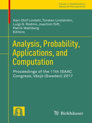 cover image of Analysis, Probability, Applications, and Computation